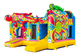 Amarelo rosa azul estampas florais coloridas no Multiplay Ibiza JB Meppel