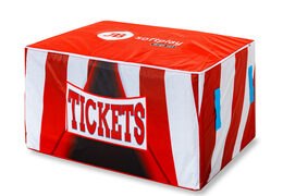 Caixa para armazenar o conjunto Softplay no tema montanha-russa à venda na JB