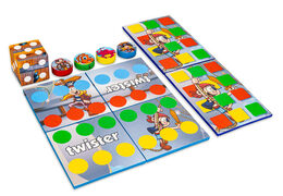 Conjunto de jogos colorido na parte de trás do Softplay no tema Pirate Seaworld