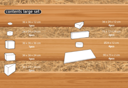 Conteúdo do conjunto Large Softplay em tema de fazenda comprar online