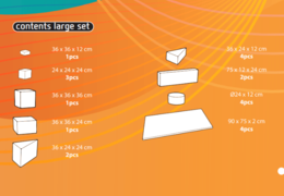 Compre online o conteúdo do conjunto Softplay Large com tema Padrão