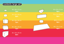 Conteúdo do conjunto Large Softplay em tema de unicórnio comprar online