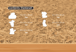 Conteúdo do conjunto temático Softplay em tema de fazenda encomendar online na JB