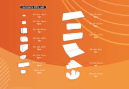 Faça o pedido online do conteúdo do conjunto Softplay XXL com tema Padrão da JB Inflatables em Meppel