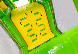 Parede de escalada do módulo de obstáculos base jump