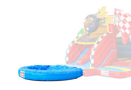 Comprar online piscina para castelos insufláveis com duplo escorrega