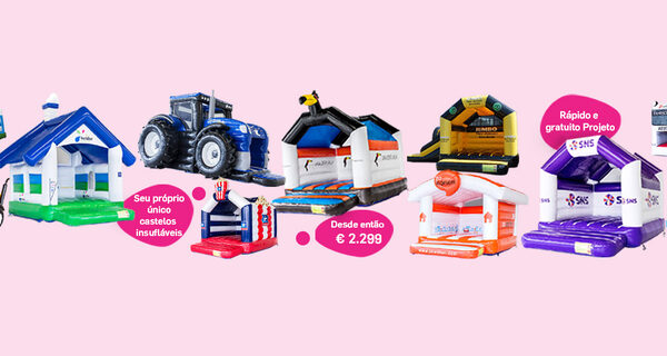 Bouncers infláveis ​​totalmente personalizados