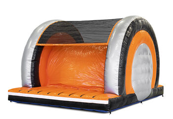 Mega inflável giga modular Log Climber de 40 peças para crianças. Encomende cursos de obstáculos infláveis ​​online agora na JB Insuflaveis Portugal