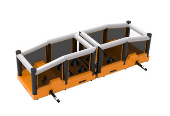 Compre pista de obstáculos modular giga Stepping Stones inflável de 40 peças para crianças. Encomende cursos de obstáculos infláveis ​​online agora na JB Insuflaveis Portugal