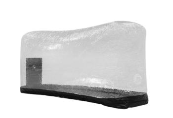 Encomende uma cápsula inflável de motocicleta para guardar sua motocicleta