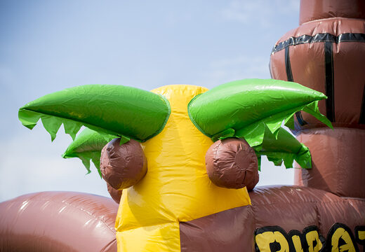 Ordem pista de obstáculo no tema pirata para crianças. Compre pistas de obstáculos infláveis ​​online agora na JB Insuflaveis Portugal