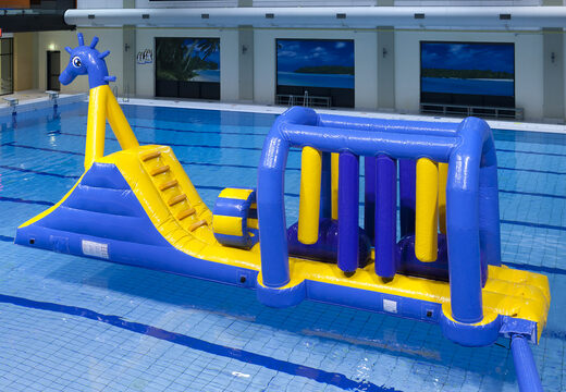 Compre pista de obstáculos Piscina corrida Seahorse com objetos divertidos para jovens e idosos. Encomende cursos de obstáculos infláveis ​​online agora na JB Insuflaveis Portugal