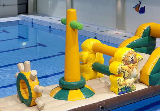 Encomende um navio inflável no tema safári para jovens e idosos. Compre atrações aquáticas infláveis ​​online agora na JB Insuflaveis Portugal