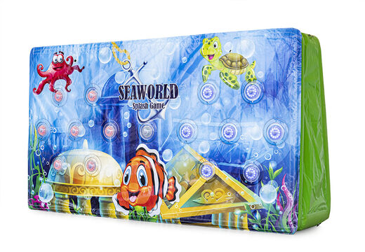 Compre um IPS Splash Wall inflável no tema Seaworld com um pulverizador de água na parte superior para jovens e idosos. Encomende as paredes infláveis ​​IPS Splash agora online na JB Insuflaveis Portugal