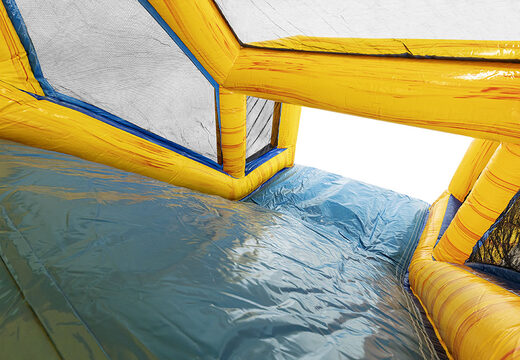 Compre uma pista de obstáculo com tema de mármore de 19 m modular com objetos 3D correspondentes para crianças. Ordene pistas de obstáculos infláveis ​​agora online em JB Insuflaveis Portugal