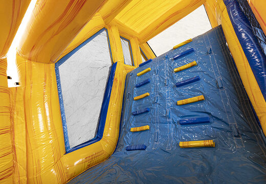 Compre uma pista de obstáculo modular de 13,5 m com o tema mármore com objetos 3D correspondentes para crianças. Ordene pistas de obstáculos infláveis ​​agora online em JB Insuflaveis Portugal