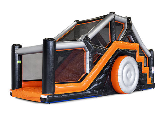 Compre a pista de obstáculos inflável de 40 peças Giga Big Log Slide Modular Kids. Encomende cursos de obstáculos infláveis ​​online agora na JB Insuflaveis Portugal