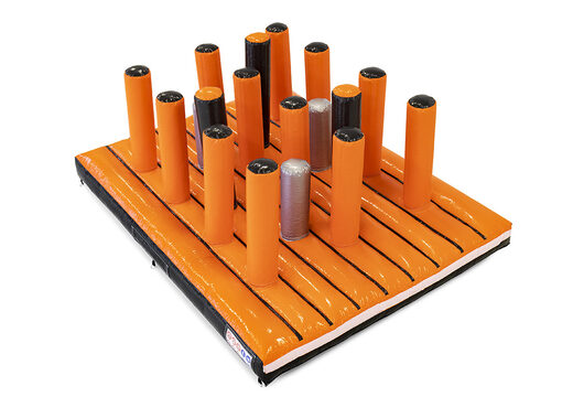 Compre o curso de assalto modular inflável de 40 peças Giga Pillar Dodger Platform para crianças. Encomende cursos de obstáculos infláveis ​​online agora na JB Insuflaveis Portugal