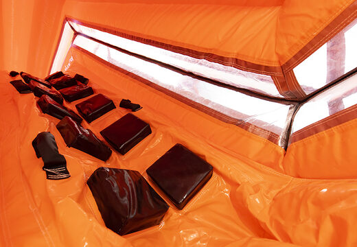 Encomende a pista de obstáculos Tunnel Twister inflável modular gigante de 40 peças para crianças. Compre cursos de obstáculos infláveis ​​online agora na JB Insuflaveis Portugal