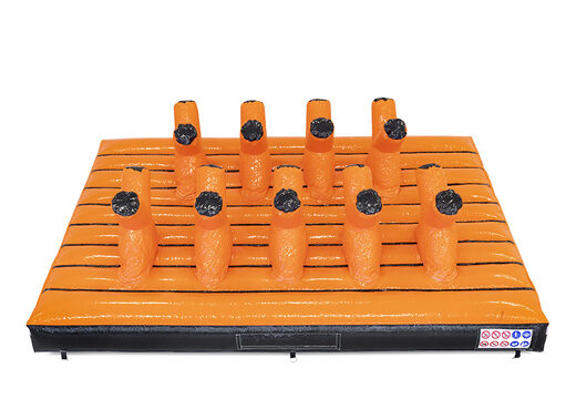 Encomende o curso de assalto inflável gigante modular X Platform para crianças. Compre cursos de obstáculos infláveis ​​online agora na JB Insuflaveis Portugal