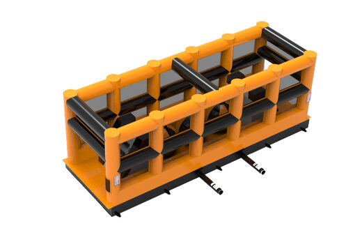 Encomende a pista de obstáculos modular gigante inflável de bolas de salto para crianças. Compre cursos de obstáculos infláveis ​​online agora na JB Insuflaveis Portugal