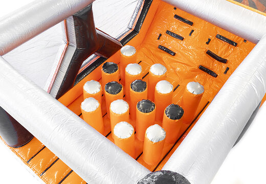 Obtenha seu curso de obstáculos Survival Run para crianças online agora. Encomende pistas de obstáculos infláveis ​​na JB Insuflaveis Portugal