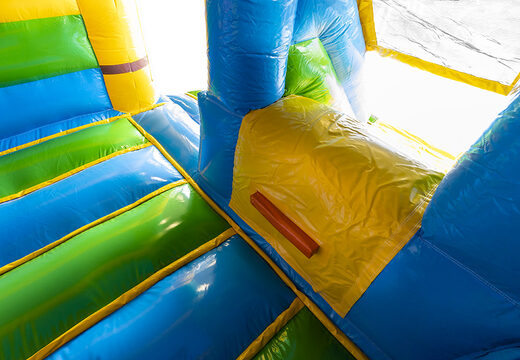 Encomende o castelo insuflavel temático de hawaii na JB Insufláveis ​​Portugal. Compre castelos insufláveis com escorregador na JB Insufláveis ​​Portugal