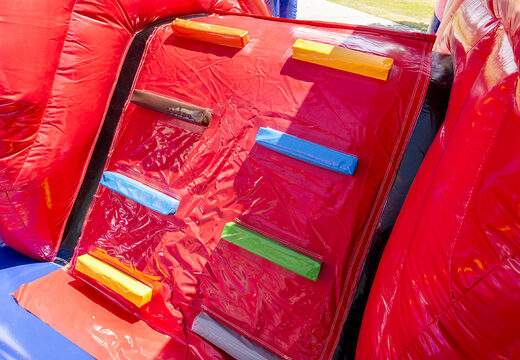 Castelo insuflável multijogador da brigada de incêndio interior com escorrega para crianças. Encomende castelos insufláveis ​​online na JB Insufláveis ​​Portugal