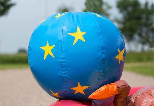 Multiplay playzone circus castelo insuflável com bolas de plástico e ordem de objetos 3D para crianças. Compre castelos insufláveis ​​online na JB Insufláveis Portugal