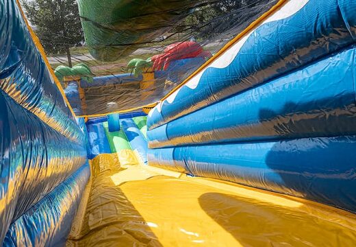 Opblaasbaar mega springkussen in sea life thema met 3D objecten kopen voor kinderen