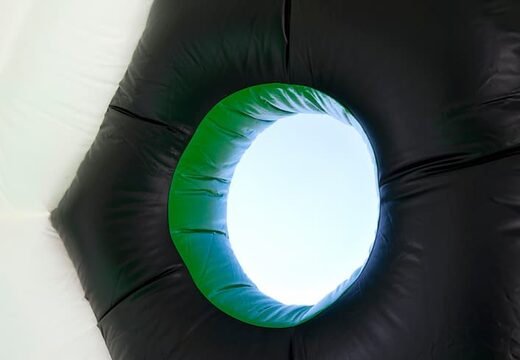 Compre um grande castelo insuflável super coberto com tema de futebol para crianças. Encomende castelos insufláveis online na JB Insufláveis ​​Portugal