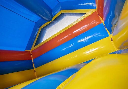 Castelo inflável inflável com tema caribenho com prancha de surf para venda para crianças