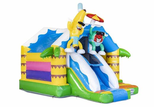 Opblaasbaar springkussen in summer party bestellen voor kinderen