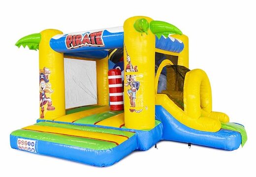 Compre almofada de ar inflável compacta no tema pirata para crianças
