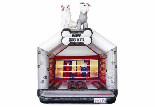 Compre segurança inflável inflável padrão em tema de hotel animal para crianças
