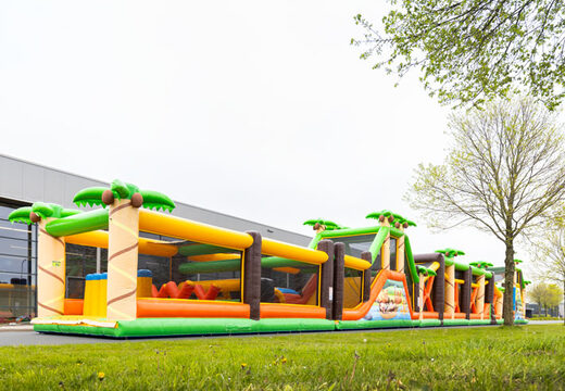Compre a Mega pista de obstáculos Jungle Adventure Run na JB Inflatables