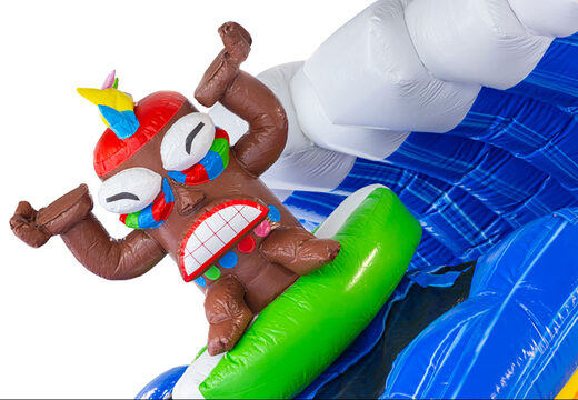 Toboágua inflável Waterslide D22 Havaí com tema tropical para venda