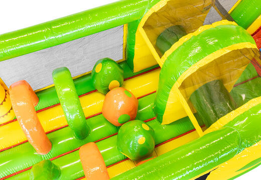 Compre 13 metros pista de obstáculo para crianças. Ordene pistas de obstáculos infláveis ​​agora online em JB Insuflaveis Portugal