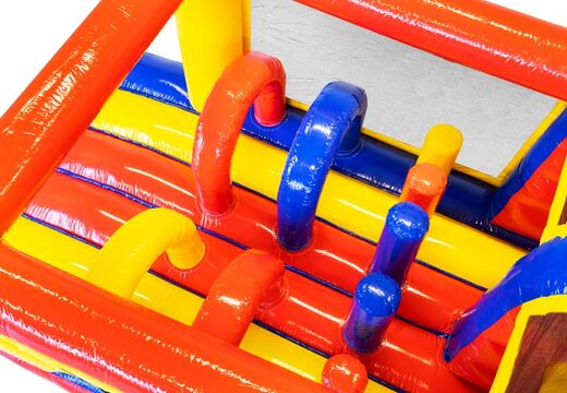 Pista de obstáculos inflável padrão de 13 metros de comprimento para crianças. Compre pistas de obstáculos infláveis ​​agora online em JB Insuflaveis Portugal