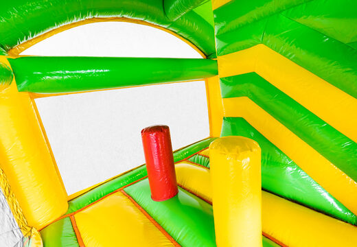 Compre castelo inflável multicaixa dino coberto