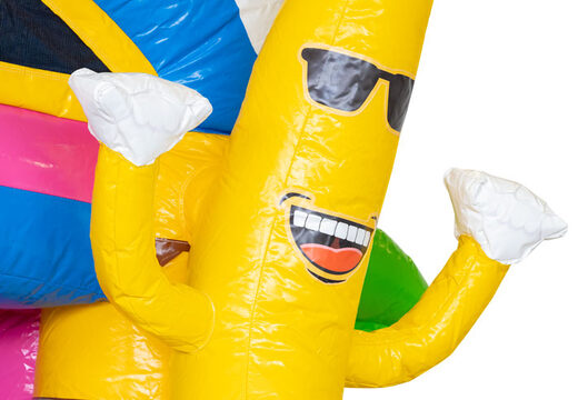 Encomende castelo insuflável multicaixa insuflável para festa de verão