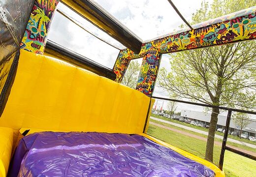 Pista de freerun inflável