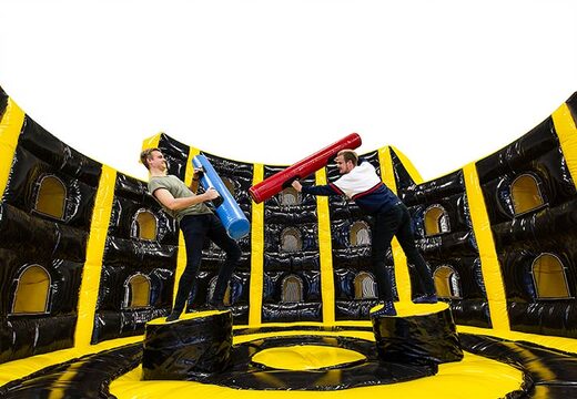 Compre arena de castelo inflável para jogos de gladiadores