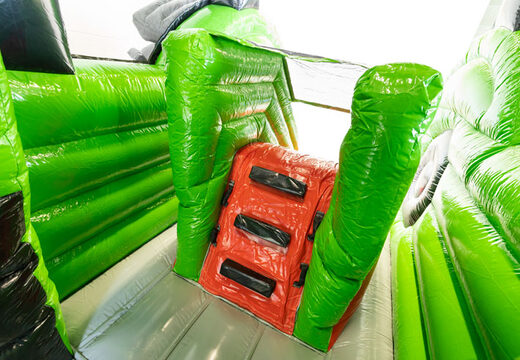 Castelo insuflável com dados da empresa para venda