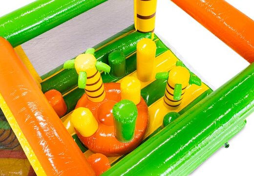 Componente de pista de obstáculos Pillar Dodger, tema de selva