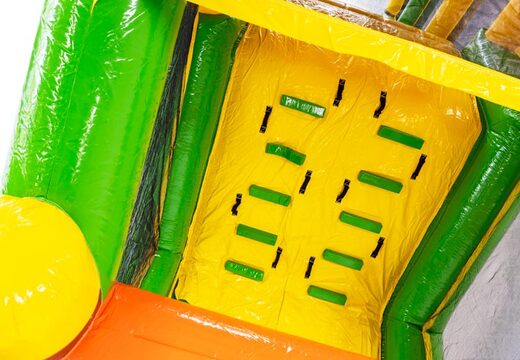 Parede de escalada do módulo de pista de obstáculos Base Jump