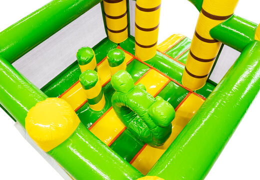 Caixa de Salto em tema de Dino Conectável à Escorregador Multiplay