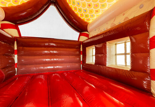 Pular no castelo inflável Multifun tema Gingerbread à venda na JB Meppel