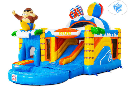 Faça o pedido do Castelo Inflável Multiplay Dubbelslide online na JB