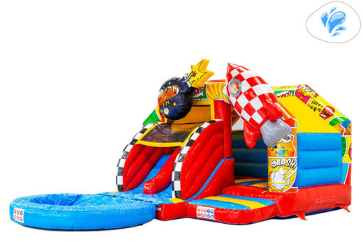 Compre o Slide Combo Dubbelslide com piscina na JB